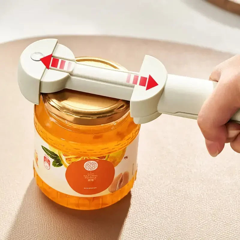 Verstelbare Multifunctionele Flesopener: opent blikken, flessen, wijn en bier. Bestel nu!