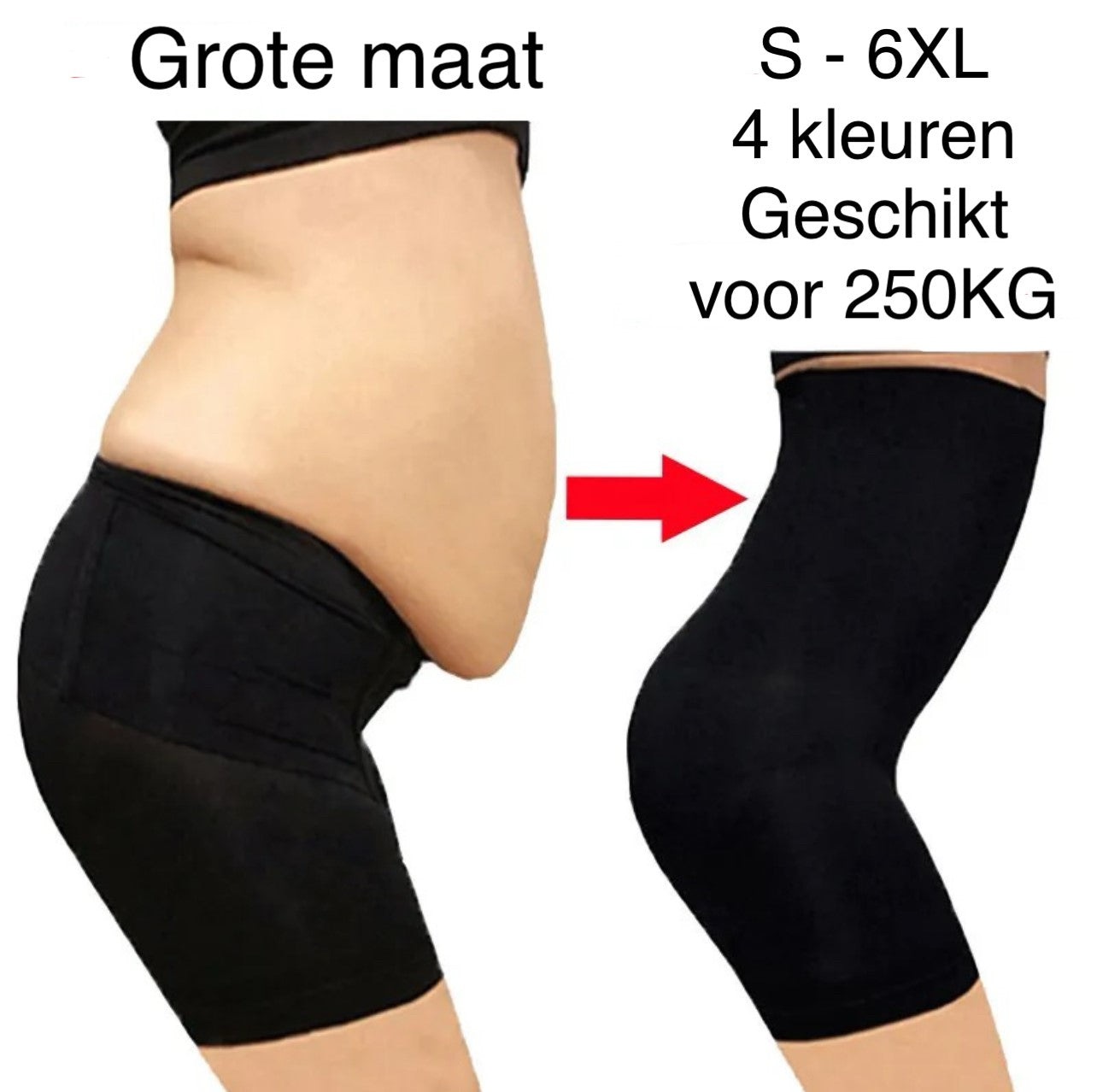 Lusuna's Plus Size High Waist Trainer: De Ultieme Shapewear!
