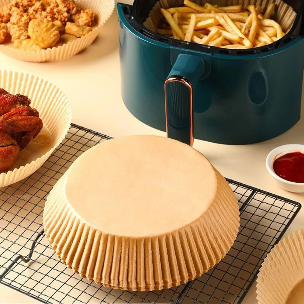 Wegwerp Papieren Voeringen voor Airfryer - Houd je Airfryer Schoon en Gezond!