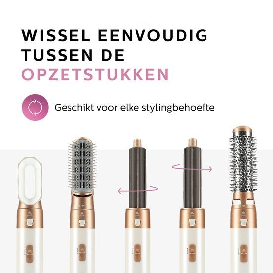 GlamHair 5-in-1: uw ultieme stylingpartner voor schitterend haar