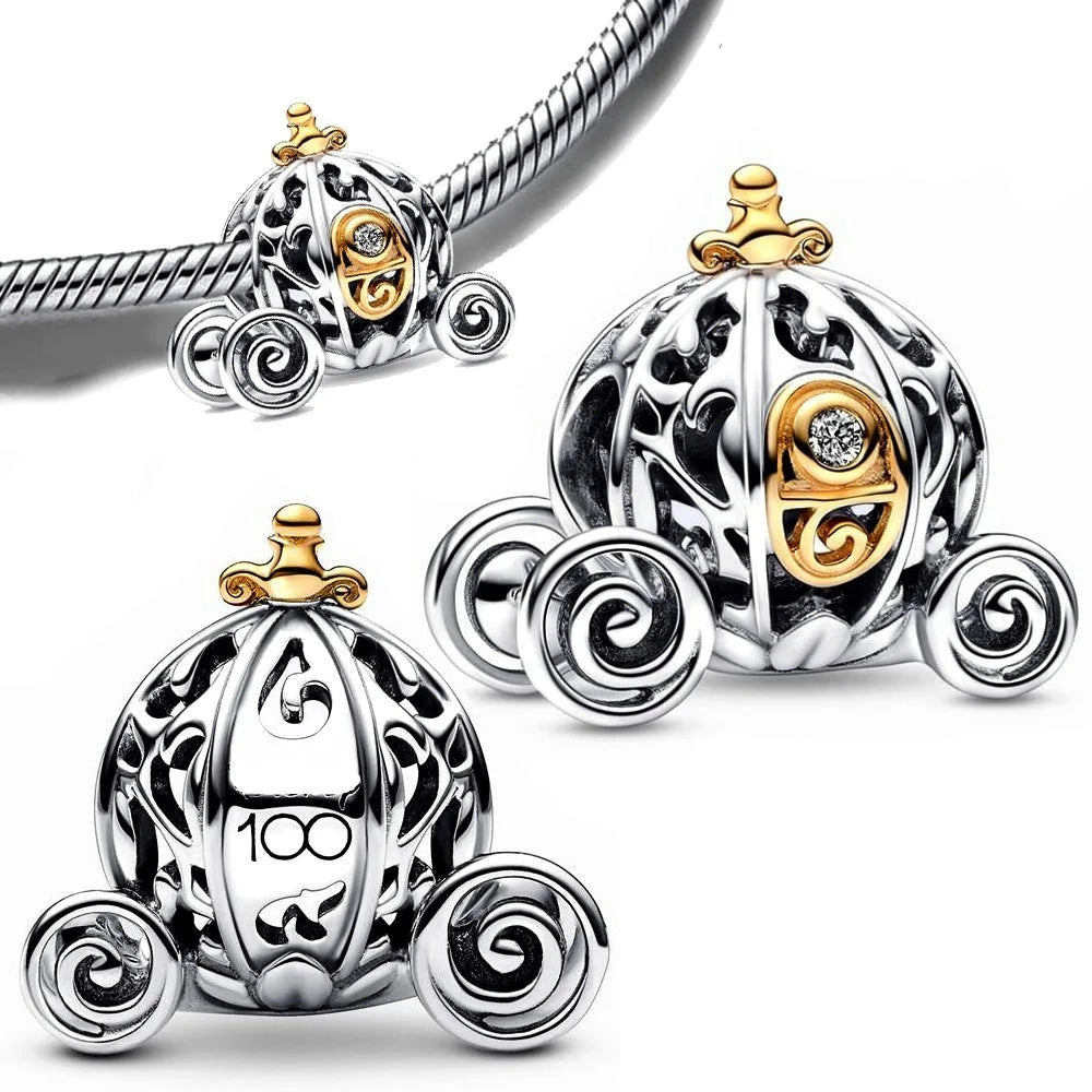 Magic Charms van Stitch, Minnie Mouse, Winnie Charms - Geschikt voor Pandora Armband