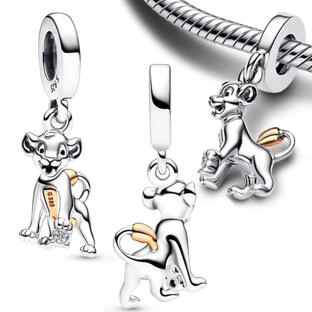 Magic Charms van Stitch, Minnie Mouse, Winnie Charms - Geschikt voor Pandora Armband