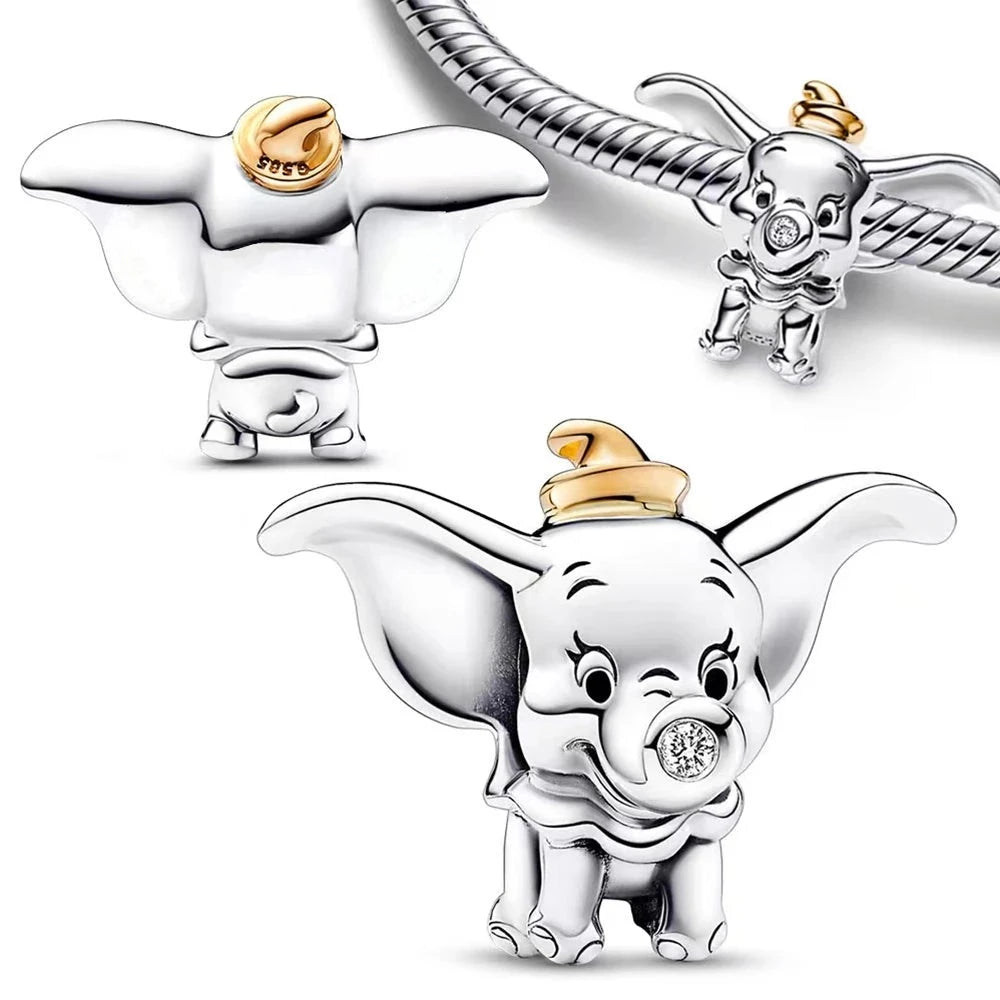 Magic Charms van Stitch, Minnie Mouse, Winnie Charms - Geschikt voor Pandora Armband