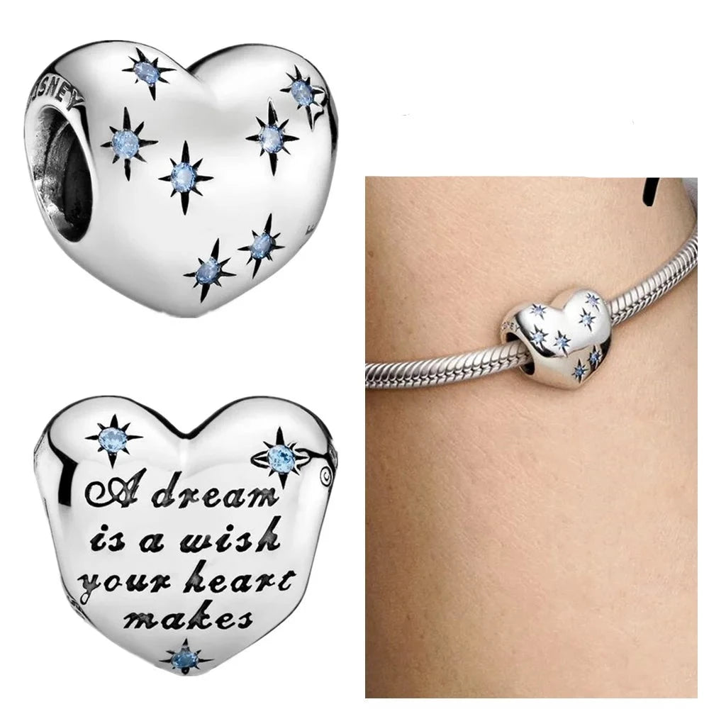 Magic Charms van Stitch, Minnie Mouse, Winnie Charms - Geschikt voor Pandora Armband