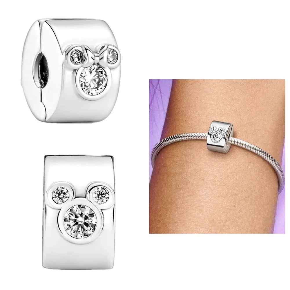 Magic Charms van Stitch, Minnie Mouse, Winnie Charms - Geschikt voor Pandora Armband