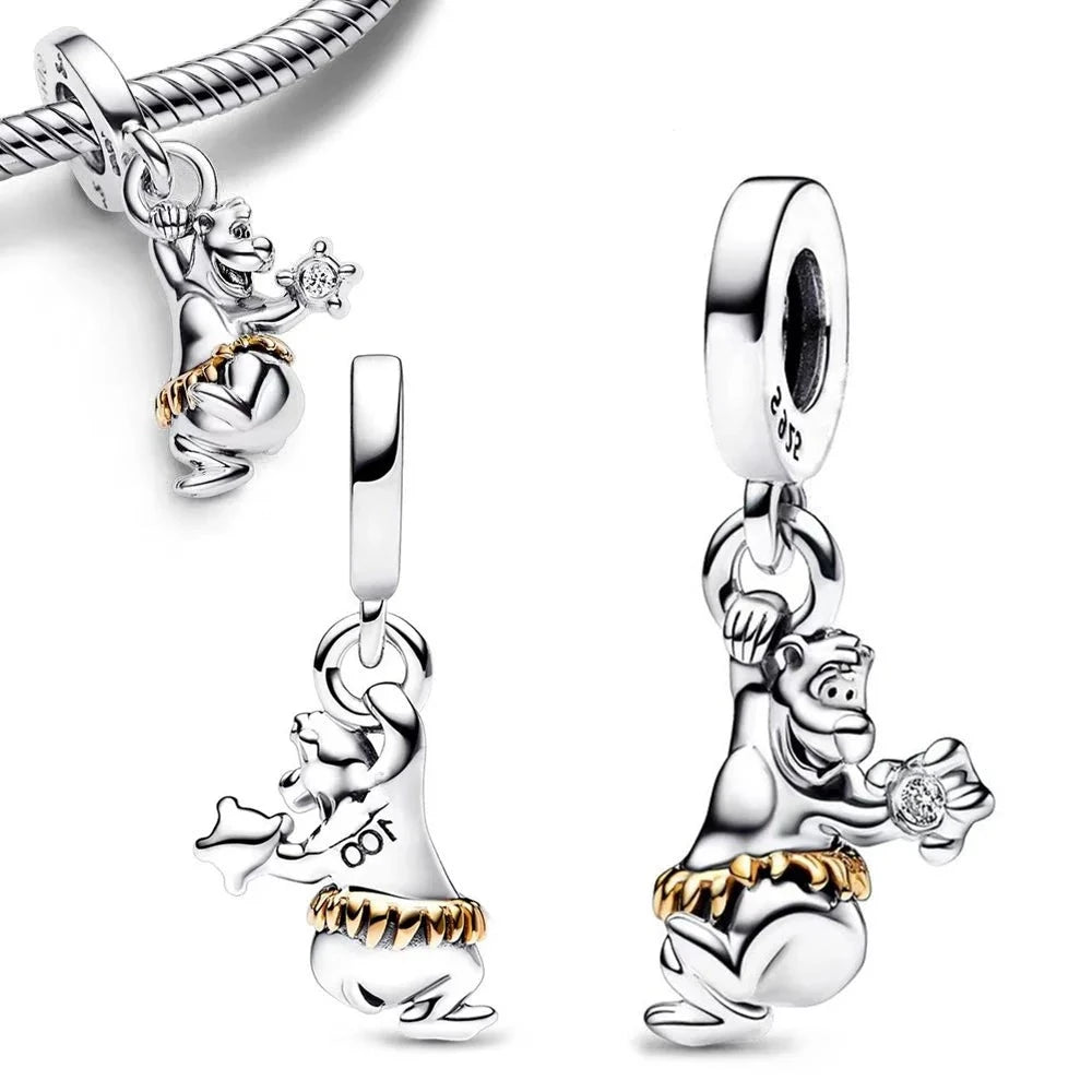 Magic Charms van Stitch, Minnie Mouse, Winnie Charms - Geschikt voor Pandora Armband