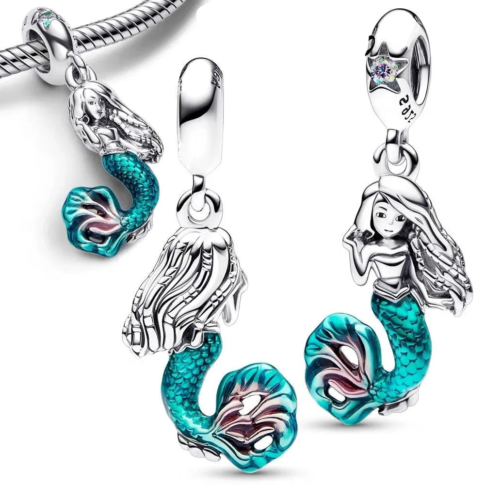 Magic Charms van Stitch, Minnie Mouse, Winnie Charms - Geschikt voor Pandora Armband