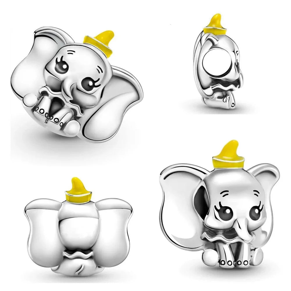 Magic Charms van Stitch, Minnie Mouse, Winnie Charms - Geschikt voor Pandora Armband