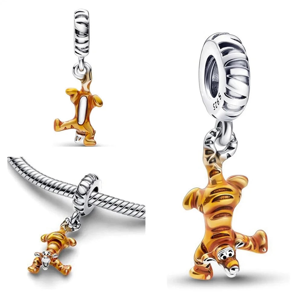 Magic Charms van Stitch, Minnie Mouse, Winnie Charms - Geschikt voor Pandora Armband