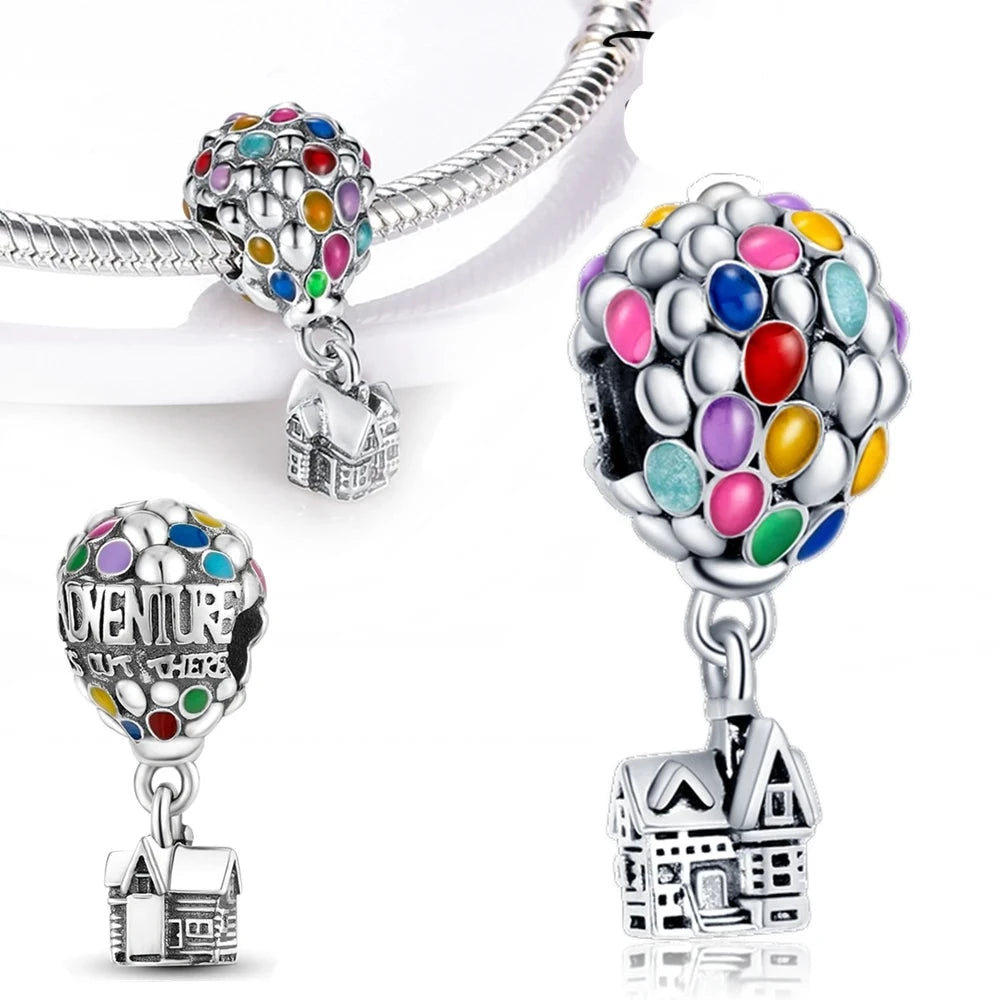Magic Charms van Stitch, Minnie Mouse, Winnie Charms - Geschikt voor Pandora Armband