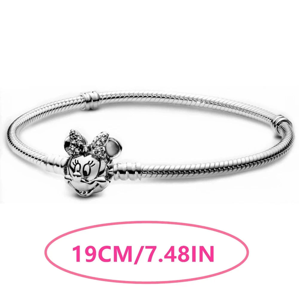 Magic Charms van Stitch, Minnie Mouse, Winnie Charms - Geschikt voor Pandora Armband