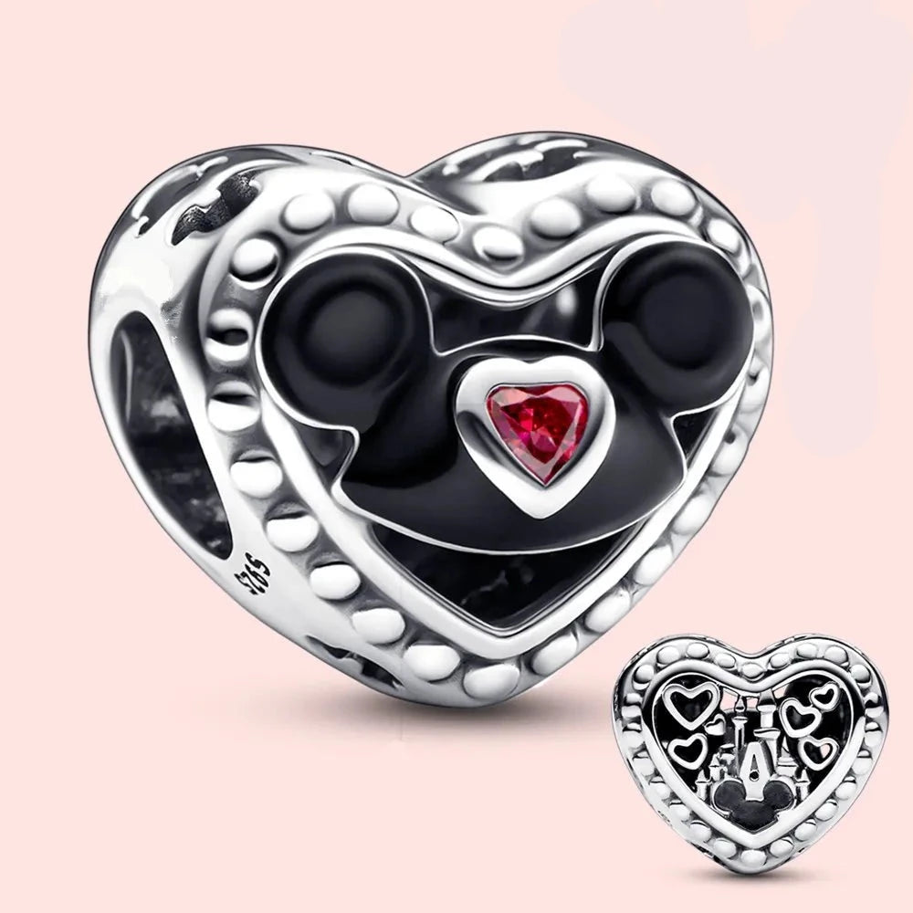 Magic Charms van Stitch, Minnie Mouse, Winnie Charms - Geschikt voor Pandora Armband