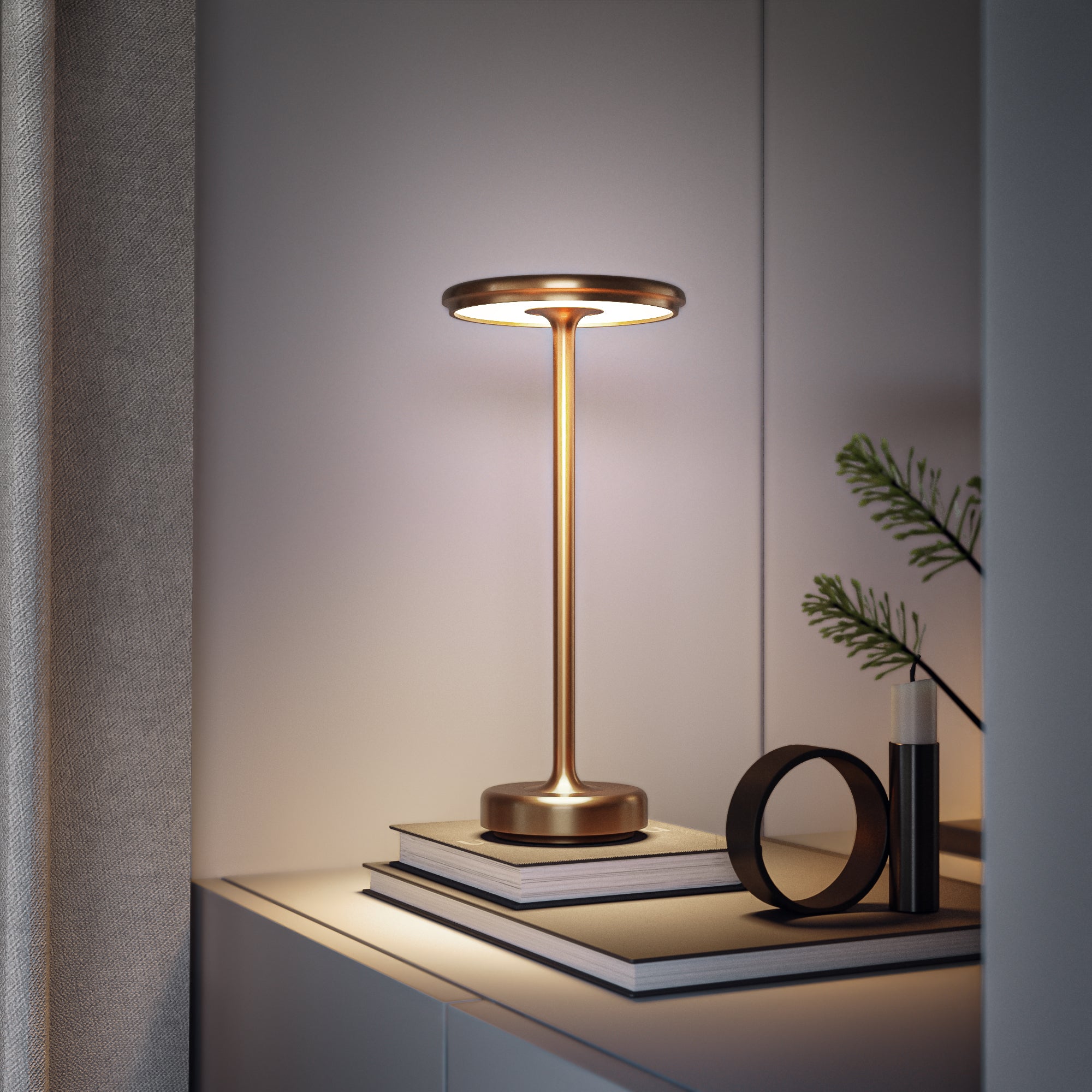 Draadloze LED Tafellamp - Touch Nachtlicht en Leeslamp