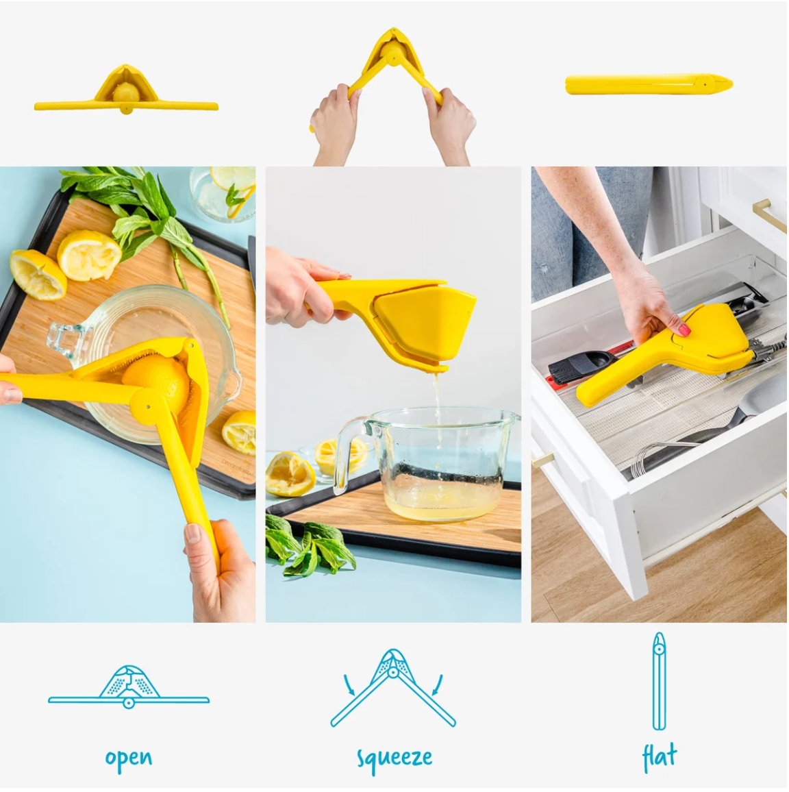 Hoogwaardige Handmatige Citruspers - Lemon Fluicer
