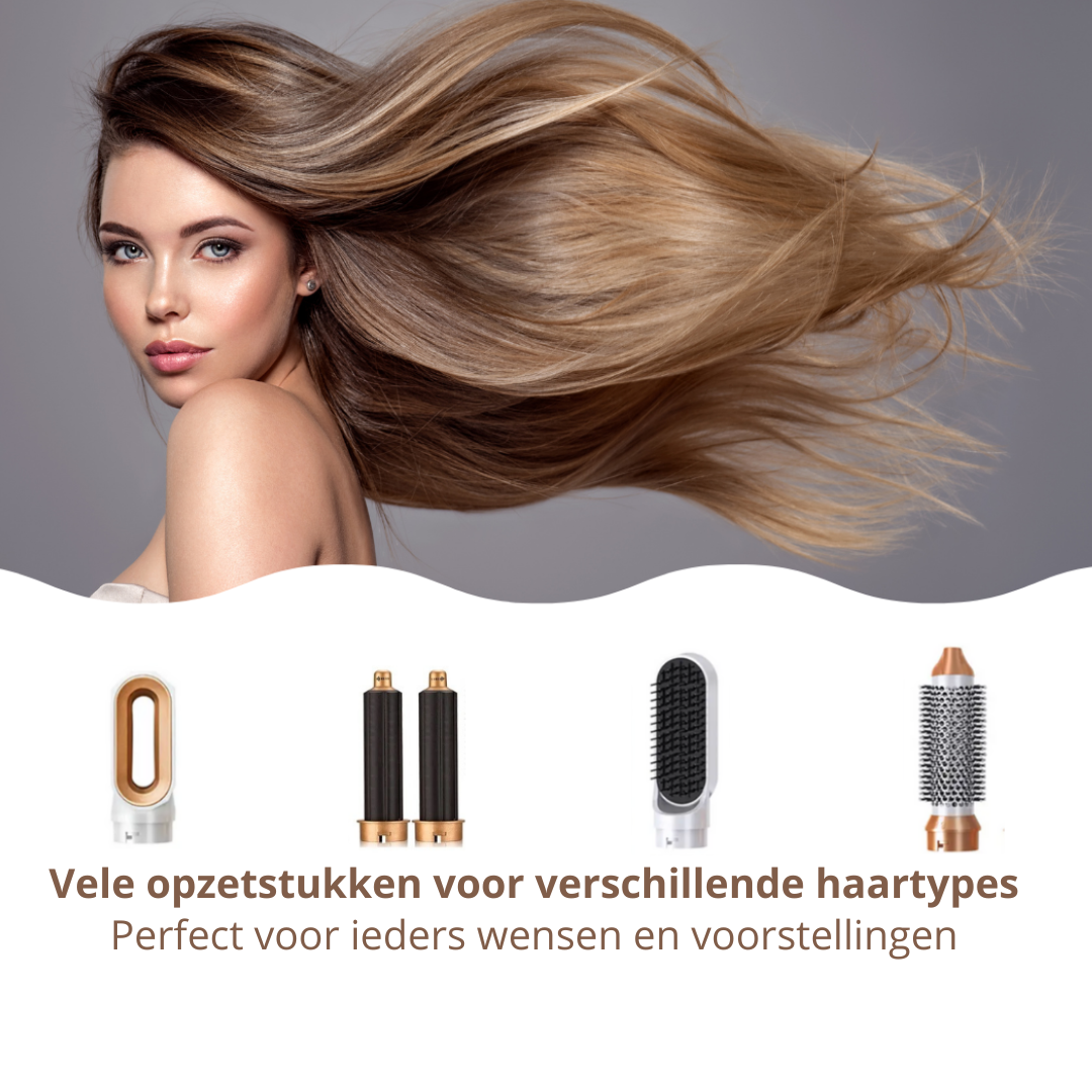 GlamHair 5-in-1: uw ultieme stylingpartner voor schitterend haar