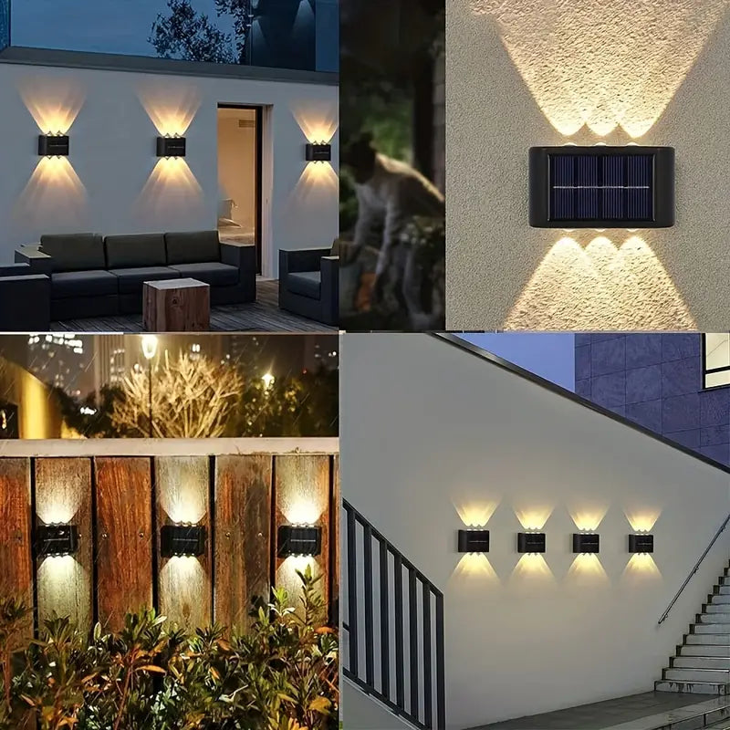 Lusuna Stralende Zonnewandlampen - Sfeervolle Verlichting voor Buiten en Binnen!