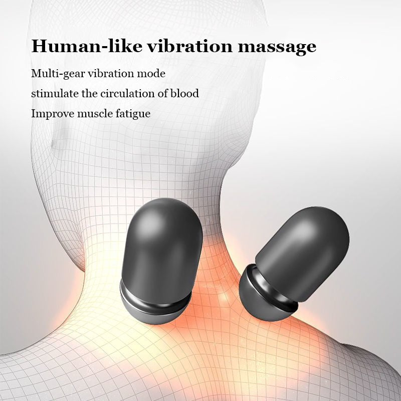 Lusuna ComfortFlex Pro: Luxe Massagekussen met Verwarmende Kompressen